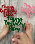 Acrylic Cake Topper
