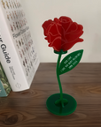 Personalised 3D Flower Ornament - Assemble At Home Kit