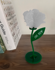 Personalised 3D Flower Ornament - Assemble At Home Kit
