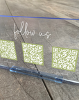 Social Media QR Stand